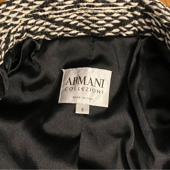 Armani Collezioni Wool Blazer Jacket Designer Quiet Luxury Timeless - Picture 8 of 11